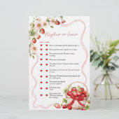 ゲームカードの上または下に恋をするコケットベリー (スタンド正面)