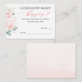 ゲームカードの数をキスする エンクロージャーカード (正面/裏面)