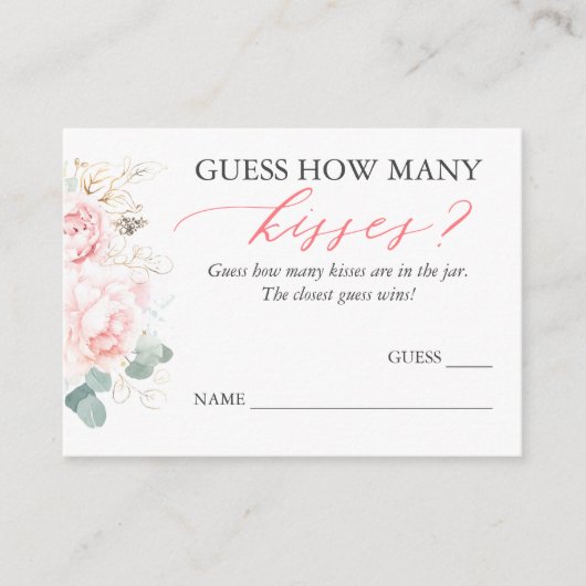 ゲームカードの数をキスする エンクロージャーカード (正面)