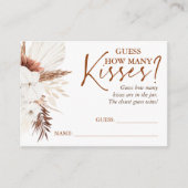 ゲームカードの数をキスする – Terracotta エンクロージャーカード (正面)