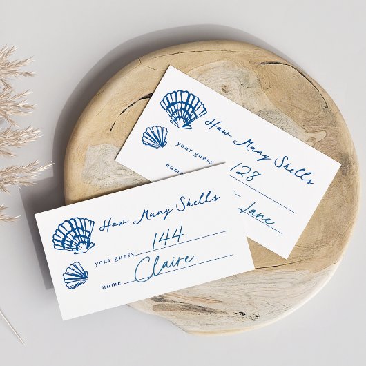 ゲームカードを推測する「シェルの数」 エンクロージャーカード