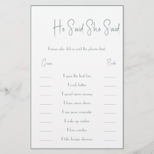 ゲームカードフライヤーと言った チラシ (正面)