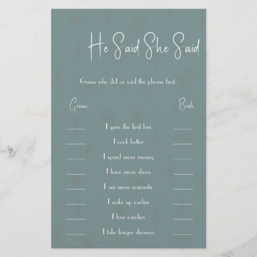 ゲームカードフライヤーと言った チラシ (正面)