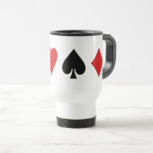 ゲームカー遊ドのカードダイヤモンドクラブハートスペード トラベルマグ (正面右)