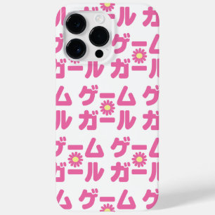 ゲームガールゲームガールカタカナ日本の言語 Case-Mate iPhone 14 PRO MAXケース