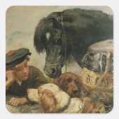 ゲームキーパーの仲間 スクエアシール (正面)