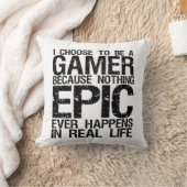 ゲームギークのゲーマーおもしろいピローに選ぶ クッション (ブランケット)