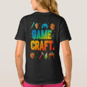 ゲームクラフトレトロゲーマーTシャツ Tシャツ (裏面)