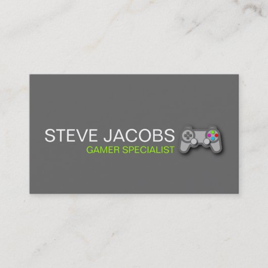 ゲームゲーマースペシャリスト 名刺 (正面)