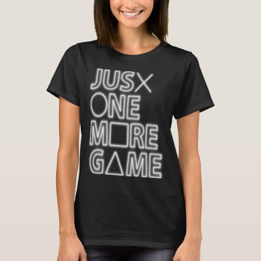 ゲームゲーマー専用のコンソールコントローラを1台だけ追加 Tシャツ (正面)