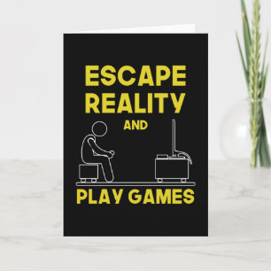 ゲームゲームゲームゲームゲーム機のギフトアイディア カード