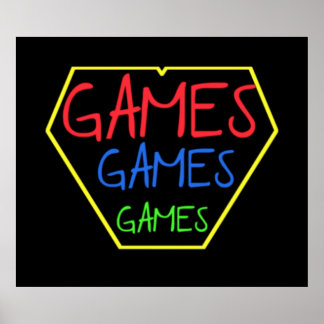 ゲームゲームゲームゲーム ポスター