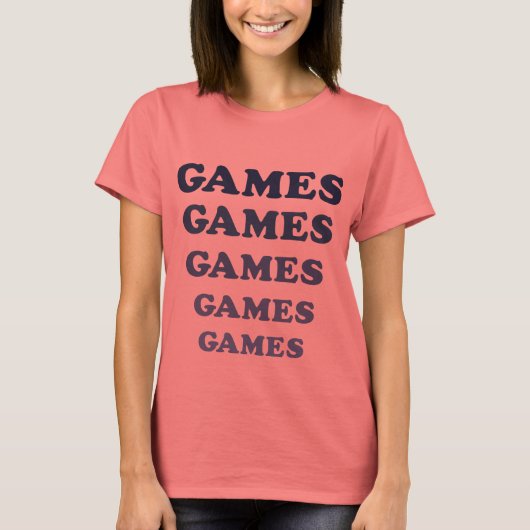 ゲームゲームゲーム Tシャツ (正面)