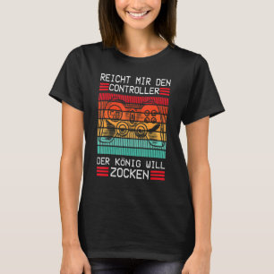 ゲームゲームコンソールEnich Mir Denコントローラケルニ Tシャツ