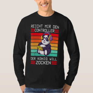 ゲームゲームコンソールEnich Mir Denコントローラケーニッヒ Tシャツ