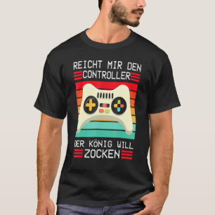 ゲームゲームコンソールEnich Mir Denコントローラケーニッヒ Tシャツ