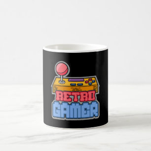 ゲームゲームレトロゲーマーコンソールビデオゲームギフト コーヒーマグカップ