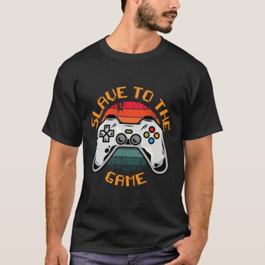 ゲームゲーム用のゲームシャツビデオゲームのシャツへ Tシャツ (正面)