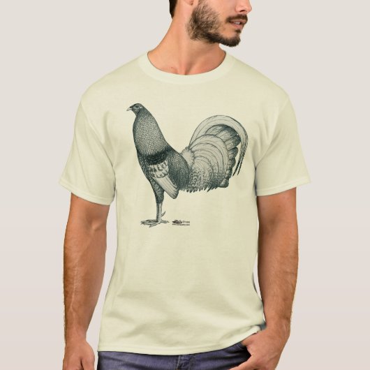 ゲームコック クレールまたはドム Tシャツ (正面)