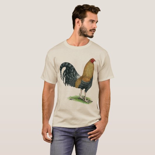 ゲームコック: ドームまたはクレール Tシャツ (正面フル)