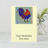 ゲームコック: 印象派の雄鶏 招待状 (スタンド正面)