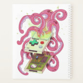 ゲームコンソールのモンスター プランナー手帳 (裏面)