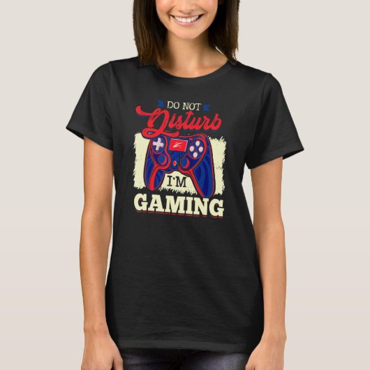 ゲームコントローラを邪魔しない Tシャツ (正面)
