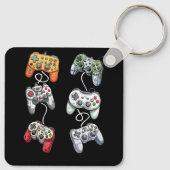 ゲームコントローラゲーマーライフビデオゲーマーGのタイプ キーホルダー (裏面)