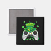 ゲームコントローラシャーロックゲーマーSt patricks dayガム マグネット (正面/裏面)