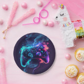 ゲームコントローラパーティー ペーパープレート (パーティー)