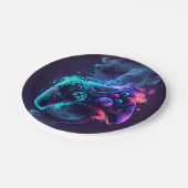 ゲームコントローラパーティー ペーパープレート (アングル)