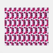 ゲームコントローラビデオゲームおたくゲーマー フリースブランケット (正面(横))