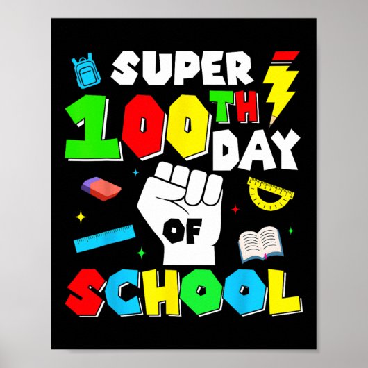 ゲームコントローラレベル100の学校の日のロック解除 ポスター (正面)