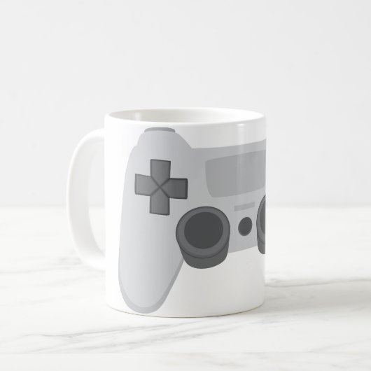 ゲームコントローラー コーヒーマグカップ (正面左)