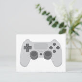 ゲームコントローラー ポストカード (スタンド正面)