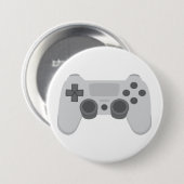 ゲームコントローラー 缶バッジ (正面&裏面)