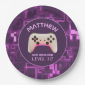 ゲームコントローラ10代のボーイズゲーマーバースデーパーティー ペーパープレート (正面)