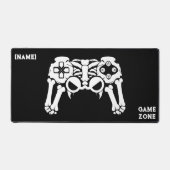 ゲームコントローラ、ビデオゲーマー デスクマット (正面)