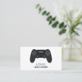 ゲームコントローラ、ビデオゲーマー 名刺 (スタンド正面)