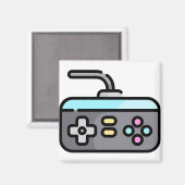 ゲームコントローラ マグネット (正面/裏面)