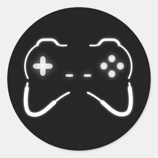 ゲームコントローラ ラウンドシール (正面)