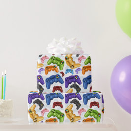 ゲームコントローラ ラッピングペーパー