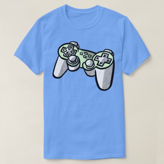 ゲームコントローラI子供IゲームIゲーマー Tシャツ (デザイン正面)