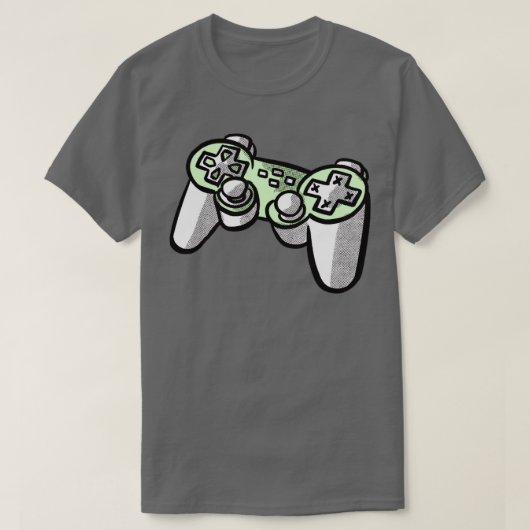 ゲームコントローラI子供IゲームIゲーマー Tシャツ (デザイン正面)