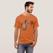 ゲームコントロールの少年 Tシャツ (正面フル)