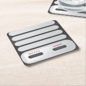 ゲームシステム制御装置 スクエアペーパーコースター (アングル)