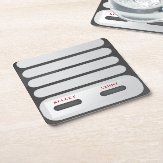 ゲームシステム制御装置 スクエアペーパーコースター (アングル)