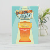 ゲームショーナイトパーティー招待状 招待状 (スタンド正面)