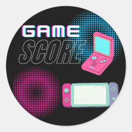 ゲームスコア ラウンドシール