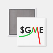 ゲームストップGMEショートスクイーズ マグネット (正面/裏面)